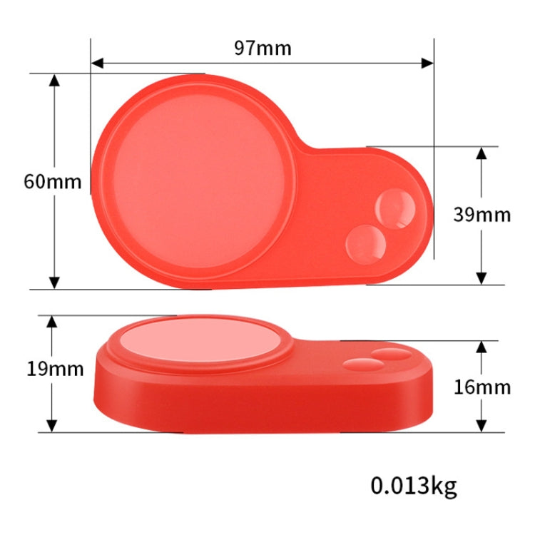 For KUGOO M4 AIMITE Scooter Dashboard Silicone Protective Case(Yellow)
