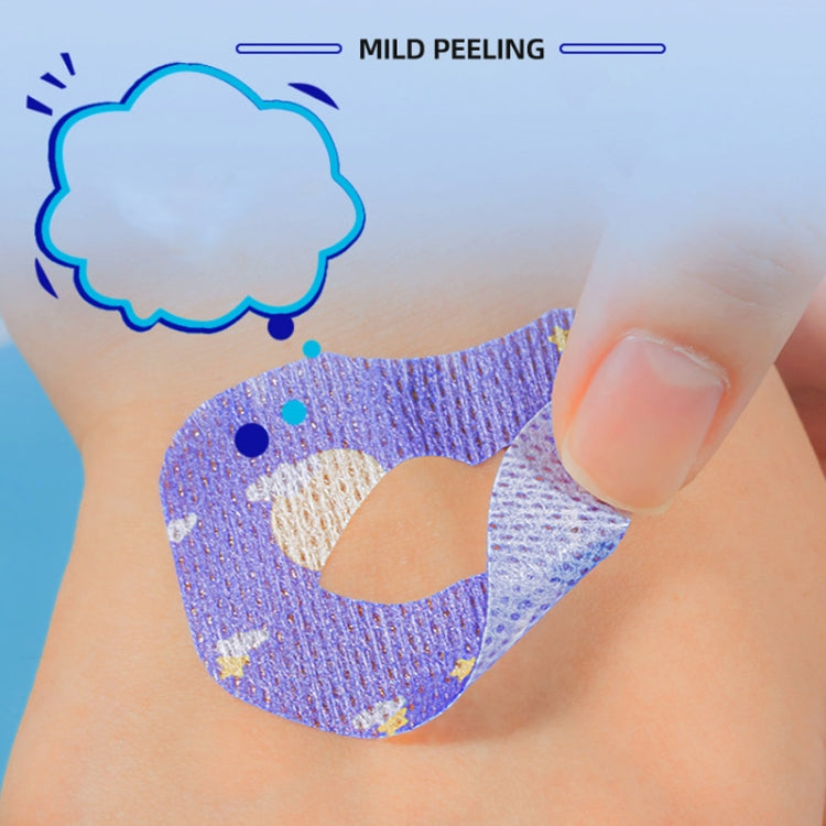 30pcs /Box Fawnmum Mouth Breathing Patch Night Stop Snoring Patch Anti-Snoring Closed Mouth Patch, Color: Children Blue