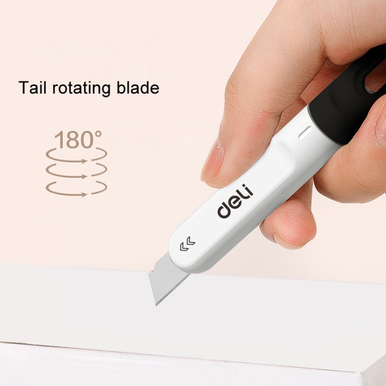 Deli DL412 Mini Small Art Knife Courier Portable Box Opener(Blue)
