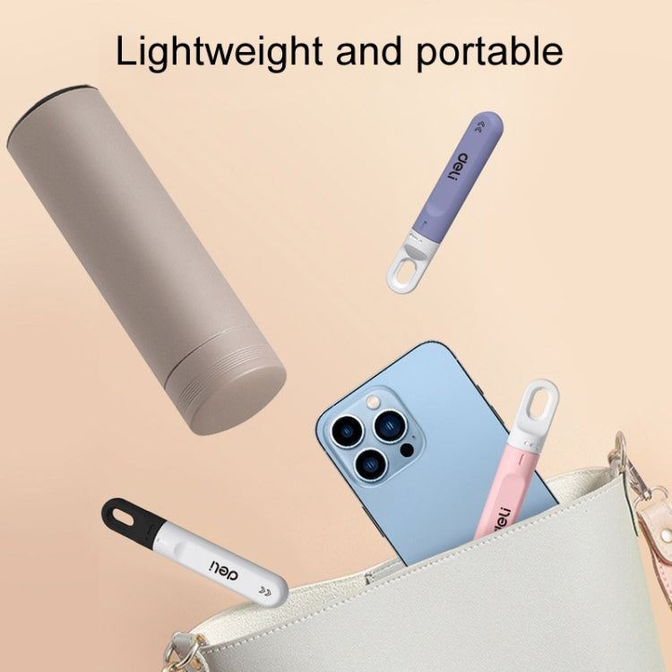Deli DL412 Mini Small Art Knife Courier Portable Box Opener(Blue)