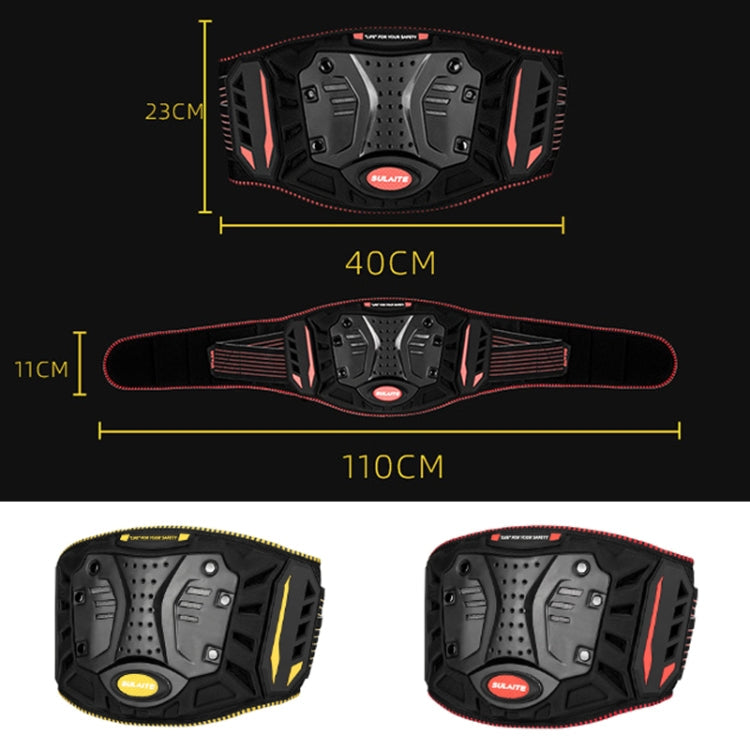 SULAITE Motorcycle Riding Breathable Anti-Fall Belt, Color: Red S/M