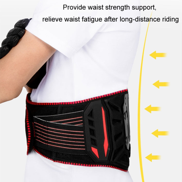 SULAITE Motorcycle Riding Breathable Anti-Fall Belt, Color: Yellow S/M