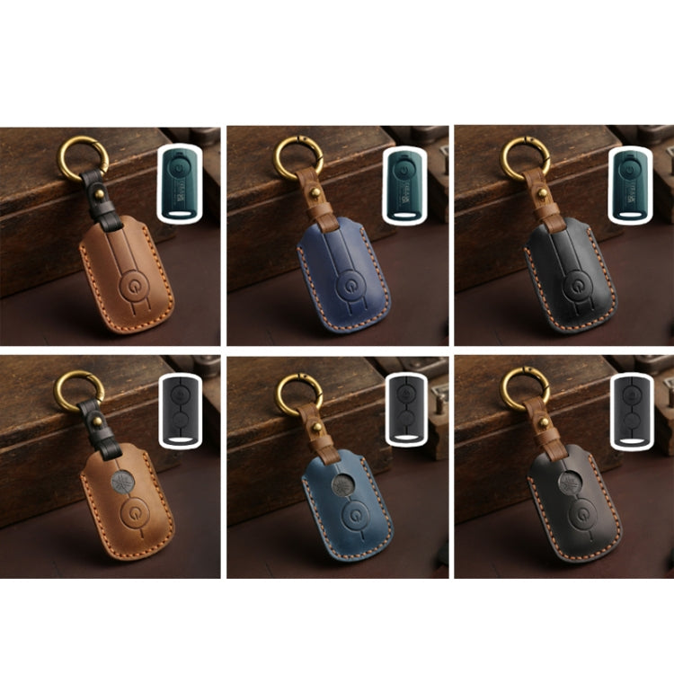 For YAMAHA NMAX155/XMAX300/Aerox/Jauns Hallmo Motorcycle Key Cover, Color: 2 Key Blue Not Hollowed
