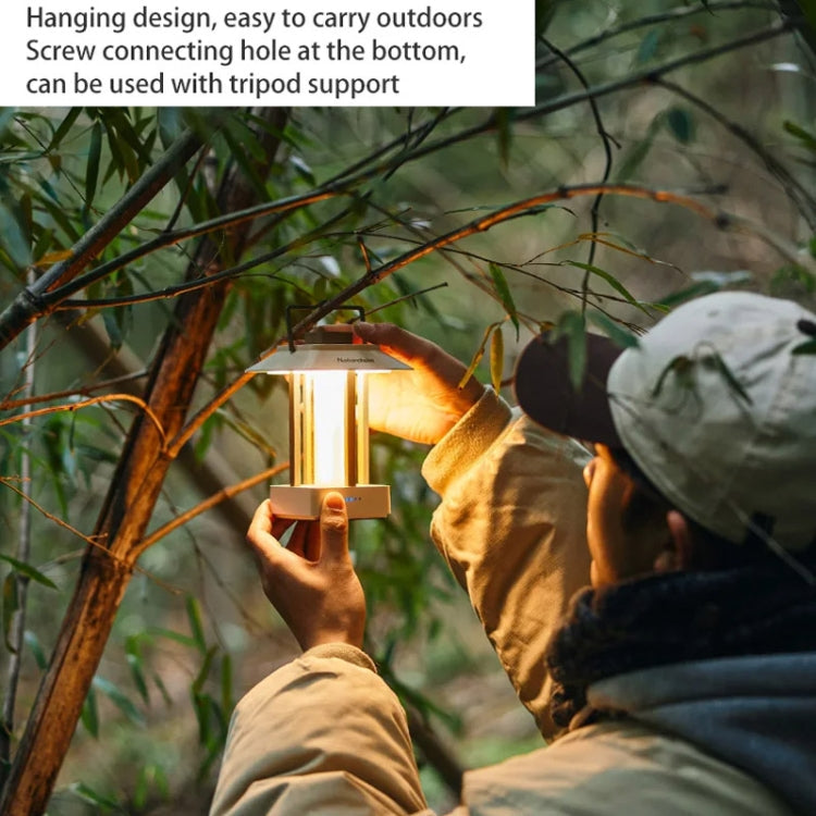 Naturehike Camping Ambient Light Outdoor Lighting Rechargeable Tent Vintage Horse Lamp(Green)