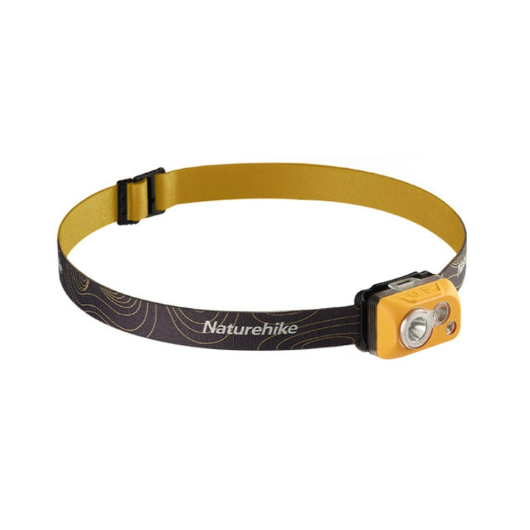 Naturehike IP68 Grade Waterproof Headlamp Outdoor Hiking Mountaineering Strong Light Headwear Lighting(Yellow)