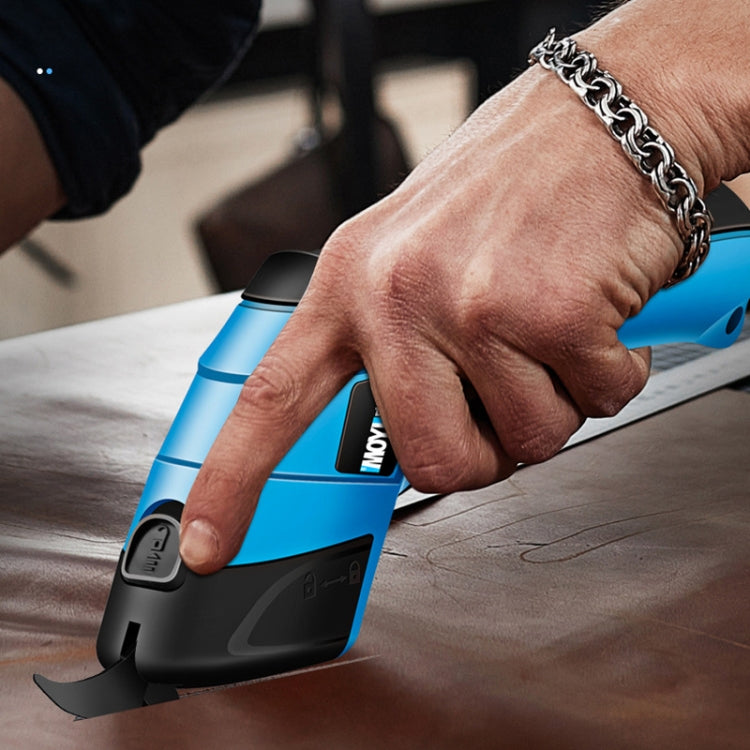 MOYI Electric Scissors Handheld Cloth Paper Box Cutting Tool, Specifications: Single Blade Plastic Box