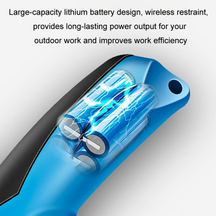 MOYI Electric Scissors Handheld Cloth Paper Box Cutting Tool, Specifications: Double Blade Plastic Box