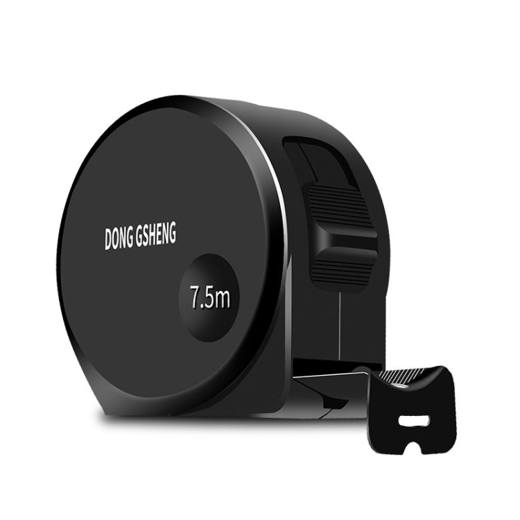 DONG GSHENG High Precision Home Use Steel Utility Scale Thickened Measuring Tape, Model: Black Gold Frosted 7.5m x 25mm