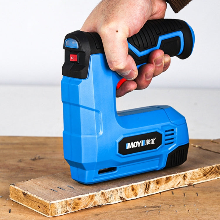 MOYI Home Portable Wireless Electric Nail Woodworking Tools(Blue)