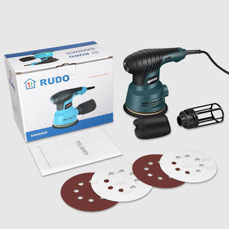 5pcs /Set UK Plug MOYI Small Polishing Sandpaper Machine Woodworking Electric Disc Sander