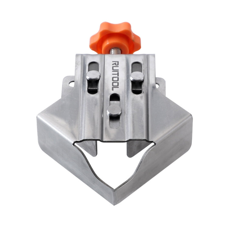RUITOOL Woodworking Quick Splicing Positioner Stainless Steel Right Angle Fixing Clip, Model: Closed Type
