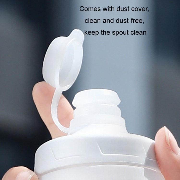 WEST BIKING 620ML Bicycle Water Bottle Portable Outdoor Cycling Water Cup, Color: Orange Purple Gradient