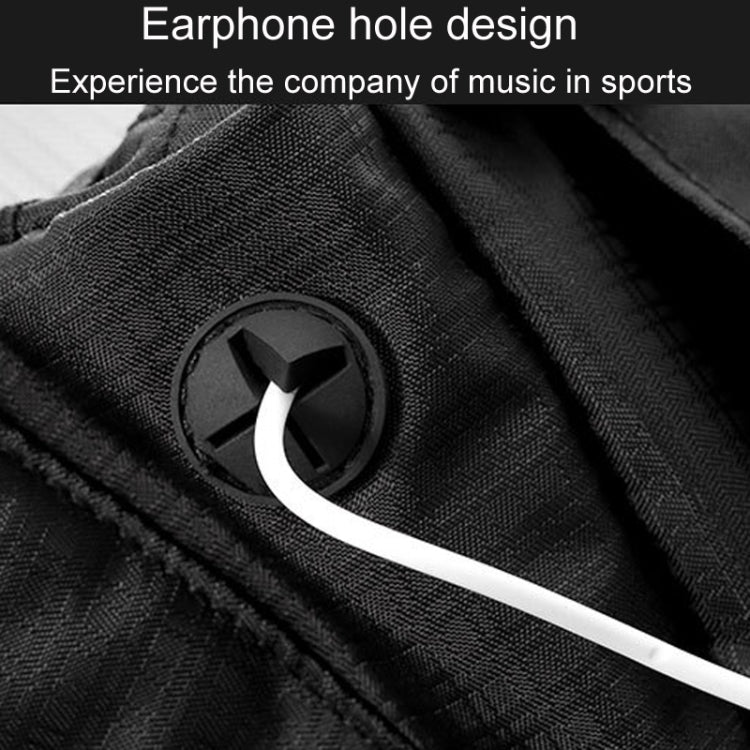 OUDU Outdoor Sports Waist Pack Male And Female Running Waterproof Cell Phone Bag(Navy Blue)
