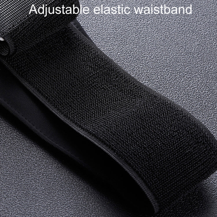 Large OUDU Outdoor Running Cell Phone Waist Pack Men And Women Waterproof Sports Gear(Black)