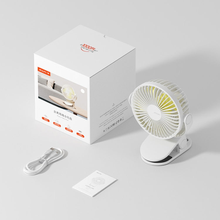 JisuLife FA29A Clip Desktop Mini Fan Portable USB Rechargeable Fan