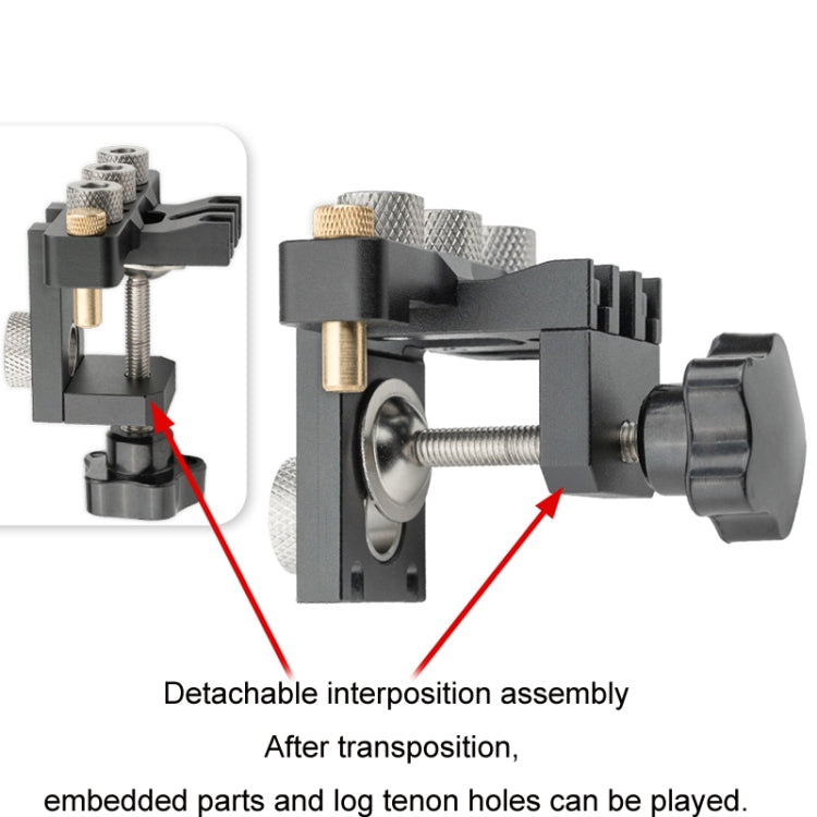 Ganwei 3 in 1 Mini Woodworking Positioning Punch Embedded Parts, Model: MG0-001-0048-A