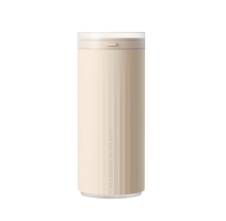 JisuLife HU16 Desktop Dual Mist Ports Humidifier, Color: Brown Plug-in