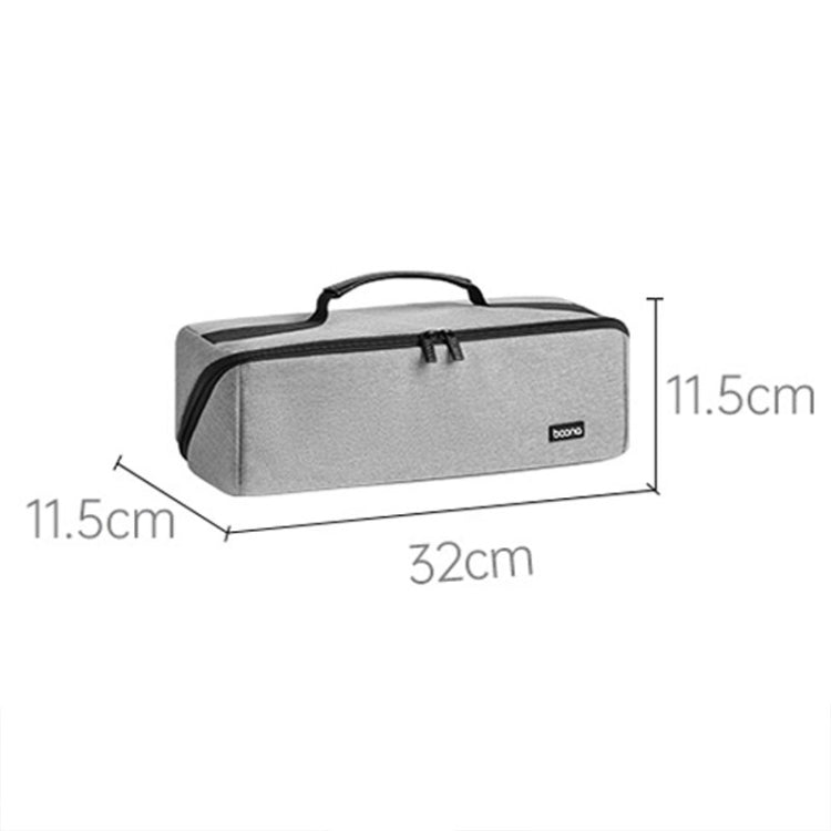 For Dyson Baona BN-DS010 Large Capacity Waterproof Hair Dryer Storage Bag(Black)