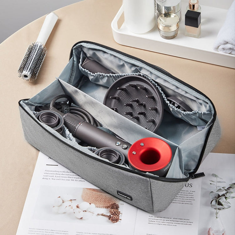 For Dyson Baona BN-DS010 Large Capacity Waterproof Hair Dryer Storage Bag(Black)