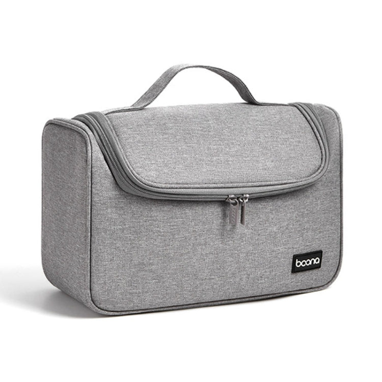 For Dyson Baona BN-DS002 Large Capacity Portable Handheld Hair Dryer Storage Bag with Hook(Gray)
