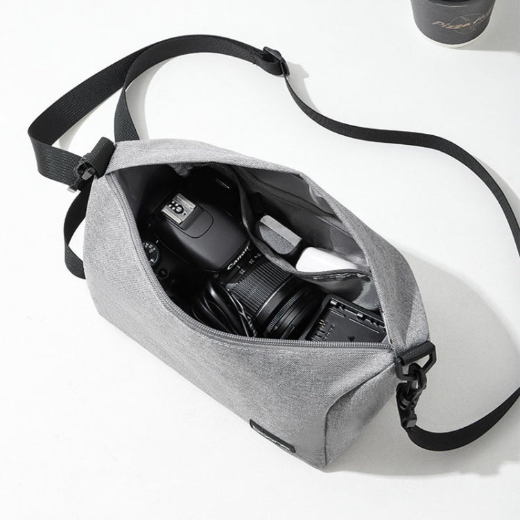 Baona BN-H012 Multifunctional Outdoor Crossbody Digital Camera Bag Lens Protection Bag(Black)