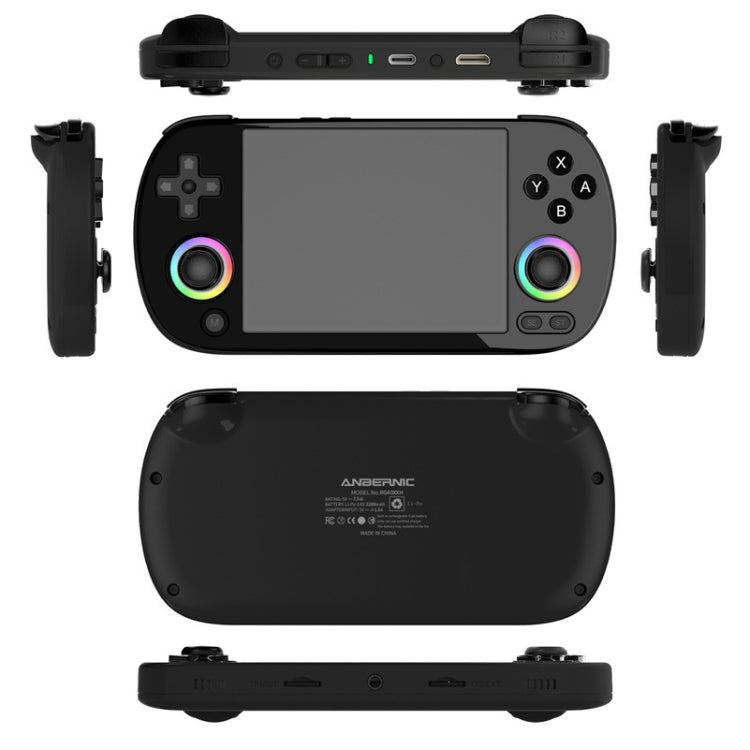 ANBERNIC RG40XXH WIFI Wireless Joystick Pocket Console HDMI Connection TV Online Sparring Game Console 64G(Gray)