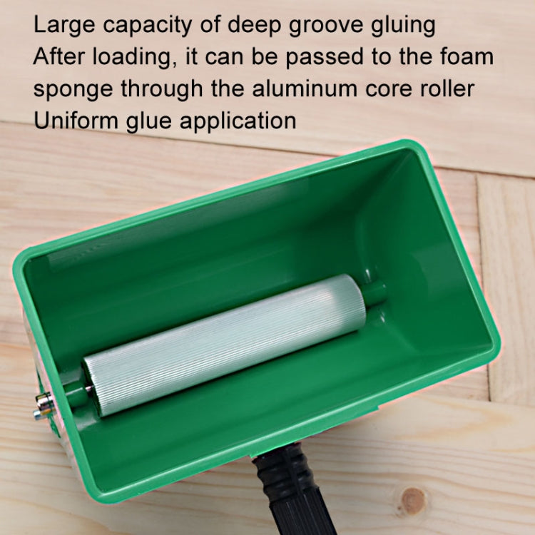 MYTEC Manual Glue Applicator Roller Type Gluer Small Manual Gluing Machine, Style: 3 inch Non-adjustable