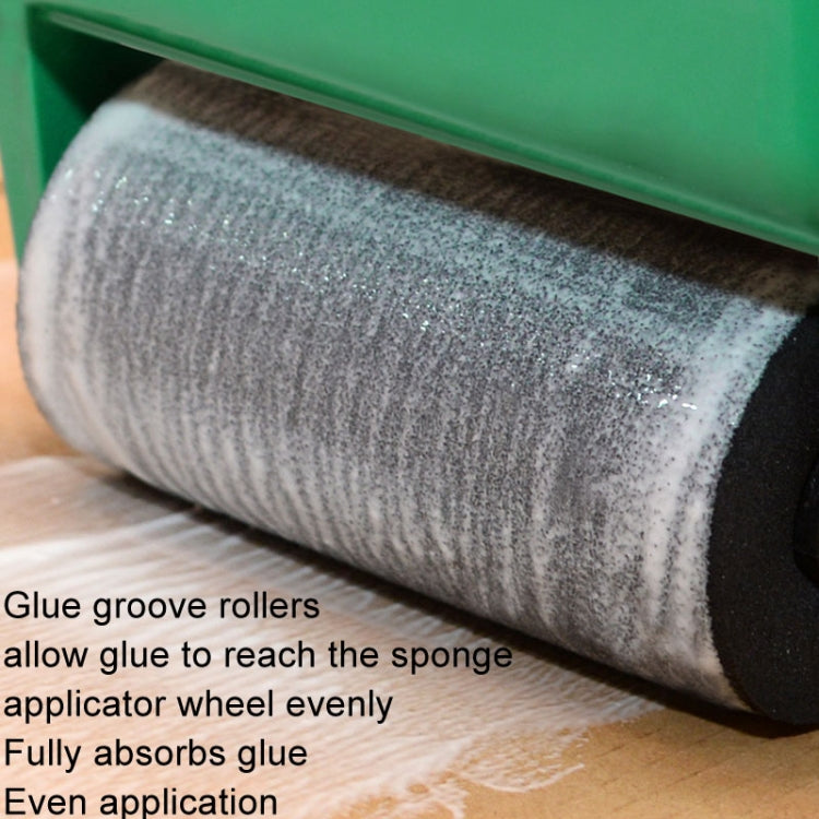 MYTEC Manual Glue Applicator Roller Type Gluer Small Manual Gluing Machine, Style: 3 inch Adjustable