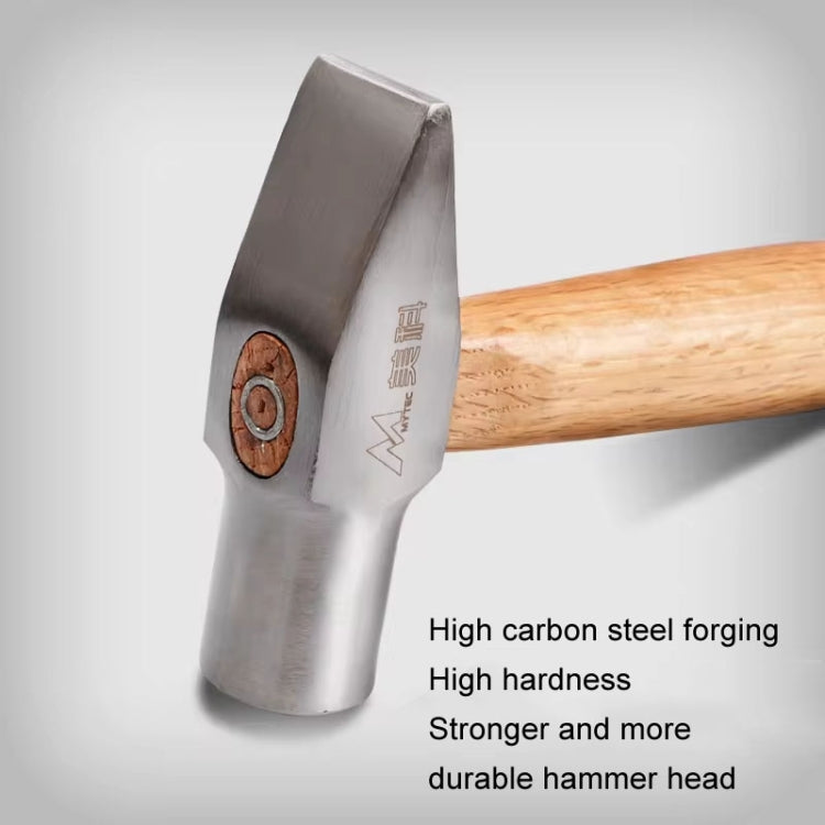 MYTEC Medium Silversmith Hammer Tool Short Handled Small Hammer Handmade Round Head Duckbill Hammer