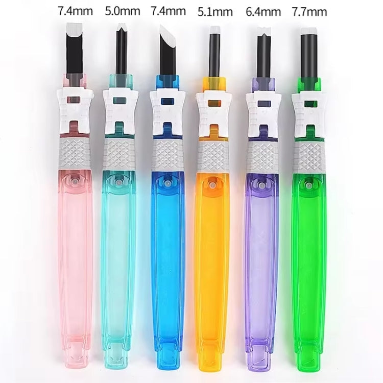 MYTEC 5 In 1 Carpenter Seal Carving Tools Alloy Bit Plastic Handle Carving Knife