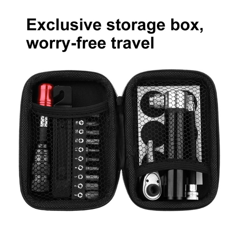 BENGGUO Bicycle Repair Tool Mountain Bike Ratchet Wrench Repair Combination Set, Spec: Set 4