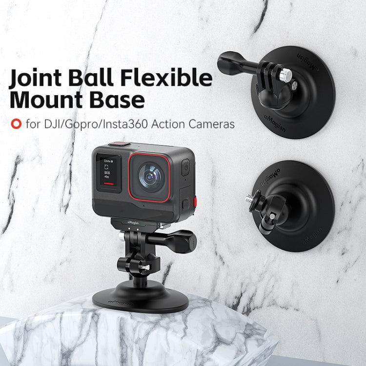 AMagisn Flexible Adhesive Mount for DJI / GoPro HERO / Insta360 Action Camera, 3 Claws