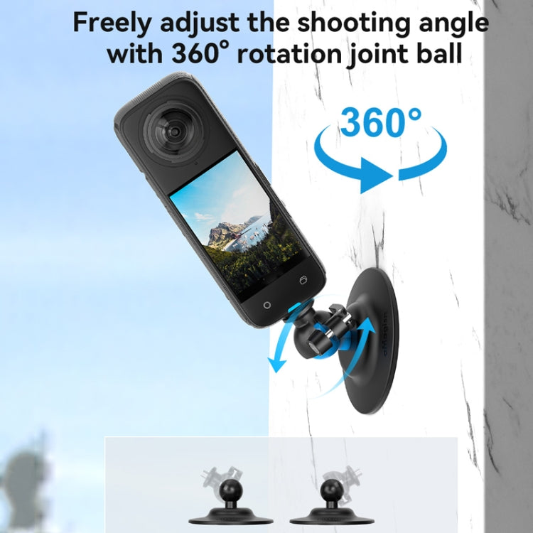 AMagisn Flexible Adhesive Mount for DJI / GoPro HERO / Insta360 Action Camera, 3 Claws