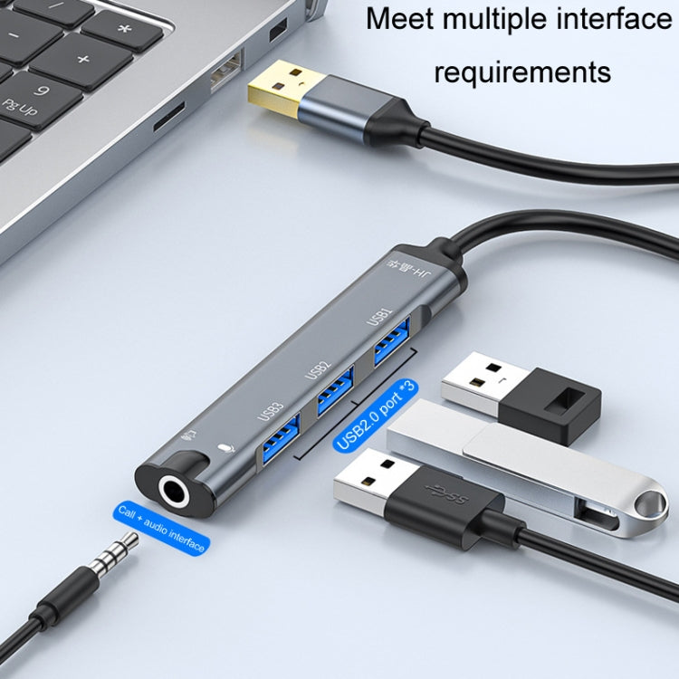JINGHUA N800 Drive Free Sound Card Computer To Docking Station With Audio Interface, Interface: USB