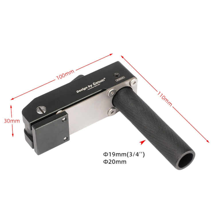 For 19mm Hole Ganwei Woodworking Desktop Quick Acting Hold Down Clamp Desktop Fast Fixed Clip(85mm Handle)