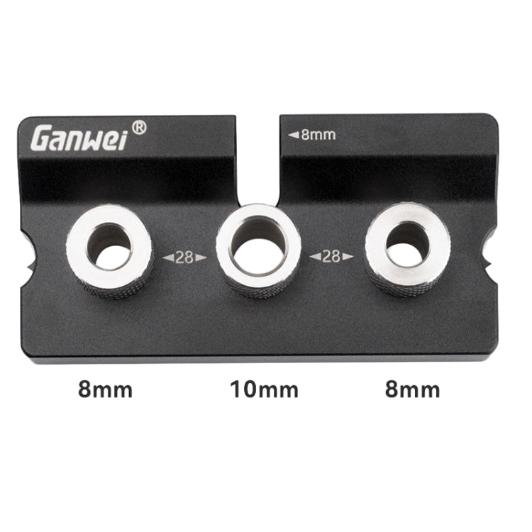 Ganwei MG0-001-0020 3 In 1 Punch Locator Woodworking Positioning Fixture Drilling Wood Doweling Jig