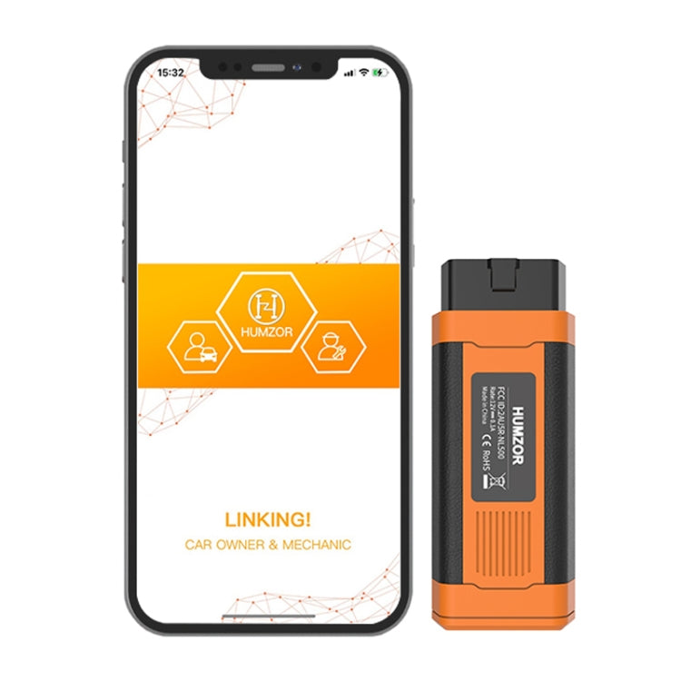 HUMZOR OBD Full System Mobile Phone Bluetooth 5.2 Car Fault Detector