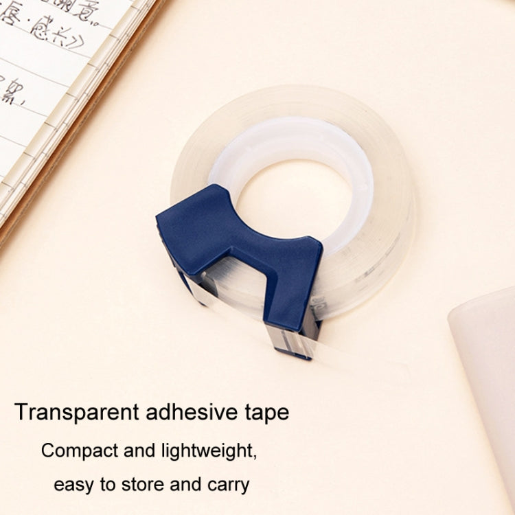 Deli Transparent Tape Student Stationery Office Correction Questions Sticky Typo Tape With Cutter