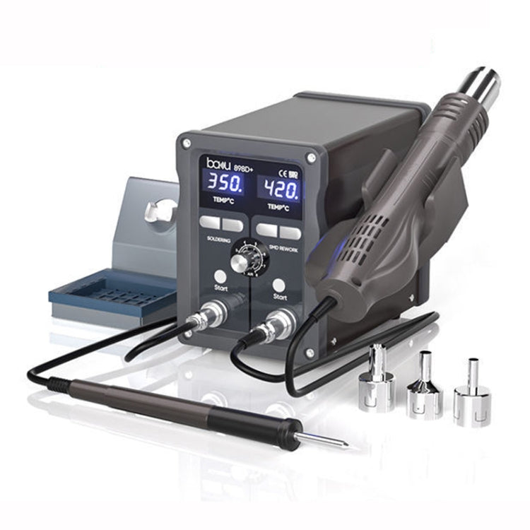 BAKU BA-898D+ T12 Solder Station Adjustable Temperature Electric Digital Soldering Iron For Phone Repair US Plug 110V