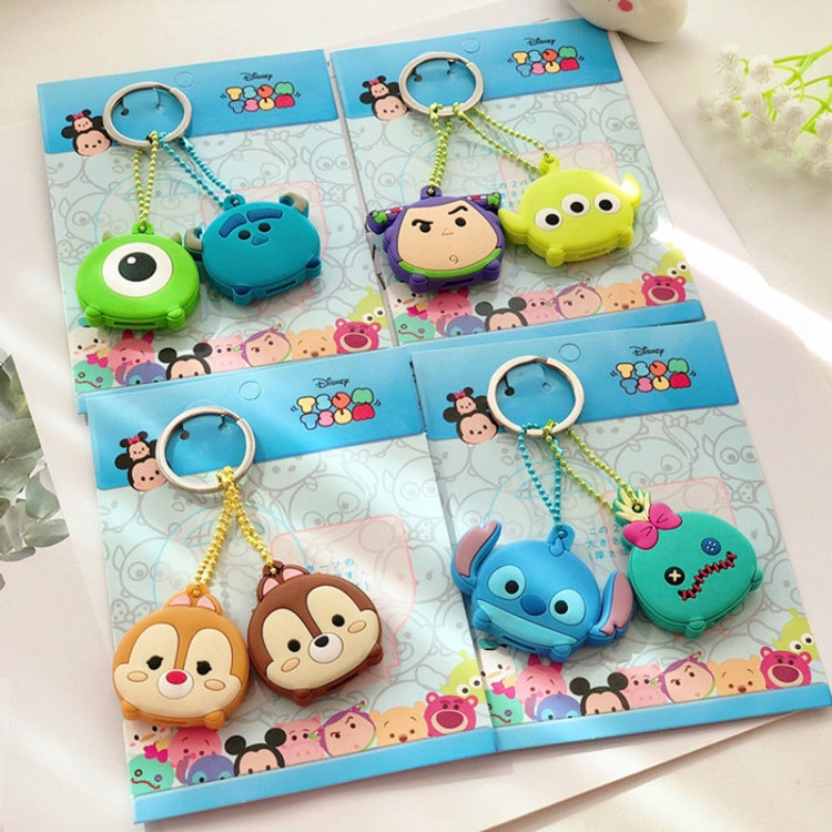2pcs / Set Multi-Pattern Cartoon Keychain Lovely Key Hangers, Melody, Hello Kitty