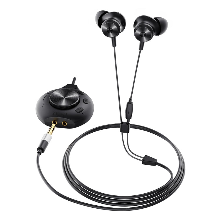 Bluedio LI PRO Cell Phone Wired In-Ear 3.5mm 7.1 Sound Card Gaming Computer Earphones(Black)