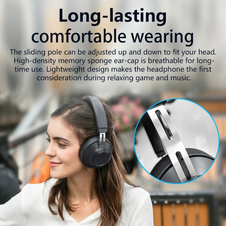 BT5 Bluetooth 5.0 Headband Headset(Black)