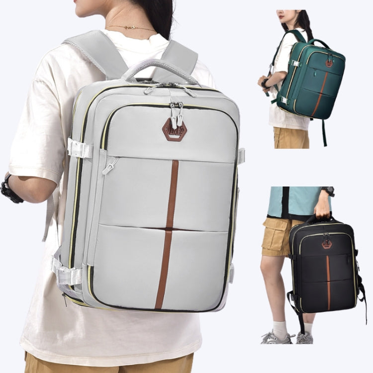 WEIXIER B717 Large Capacity Travel Shoulder Bag Simple Students Universal Schoolbag(Green)