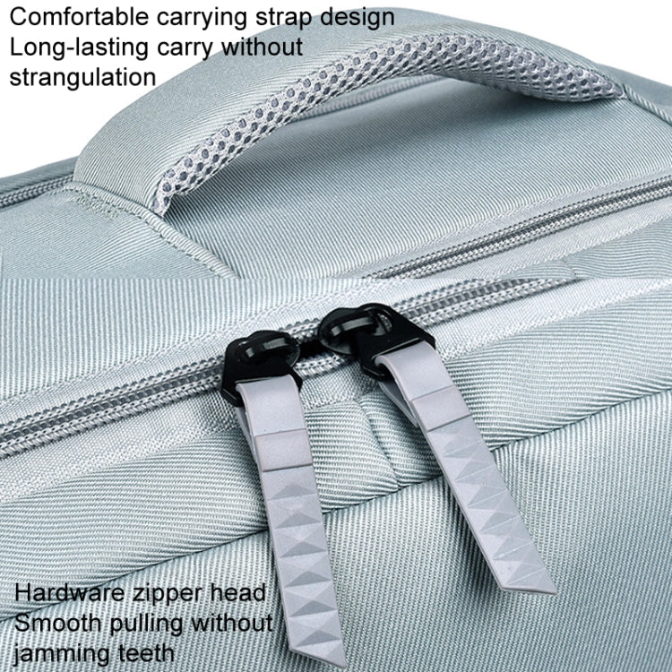 WEIXIER B722 Simple Style Large Capacity Travel Multifunctional Backpack(Beige)