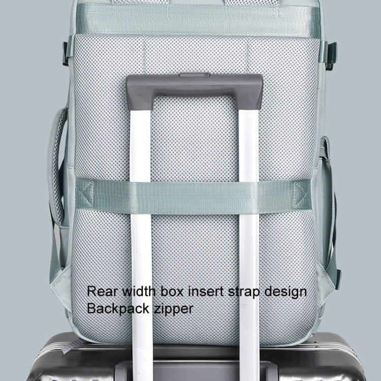 WEIXIER B722 Simple Style Large Capacity Travel Multifunctional Backpack(Black)