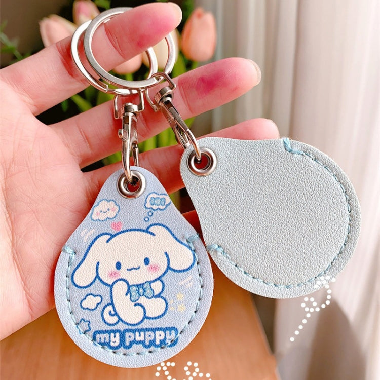 2pcs Cute Sensor Access Door Card Cover Keychain Elevator Water Drops Round Key Holder, Pinch Winnie the Pooh, Pinch Strawberry Bear, Purple Rabbit, Cookie Doraemon, Fortune Cat, Circus, Starry Bear, Starry Bunny, Rich Woman Red, Naughty Tiger, Fortune...