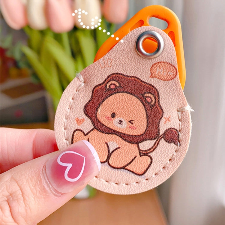 2pcs Cute Sensor Access Door Card Cover Keychain Elevator Water Drops Round Key Holder, Pinch Winnie the Pooh, Pinch Strawberry Bear, Purple Rabbit, Cookie Doraemon, Fortune Cat, Circus, Starry Bear, Starry Bunny, Rich Woman Red, Naughty Tiger, Fortune...