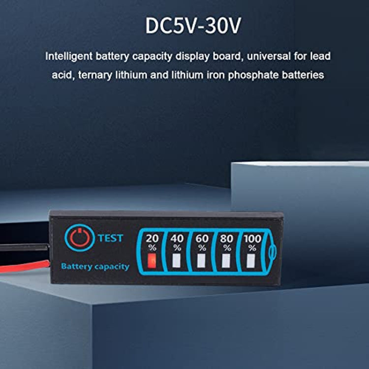 Lead- Acid Lithium Battery Universal LED Voltage And Electricity Display Board, Universal LED