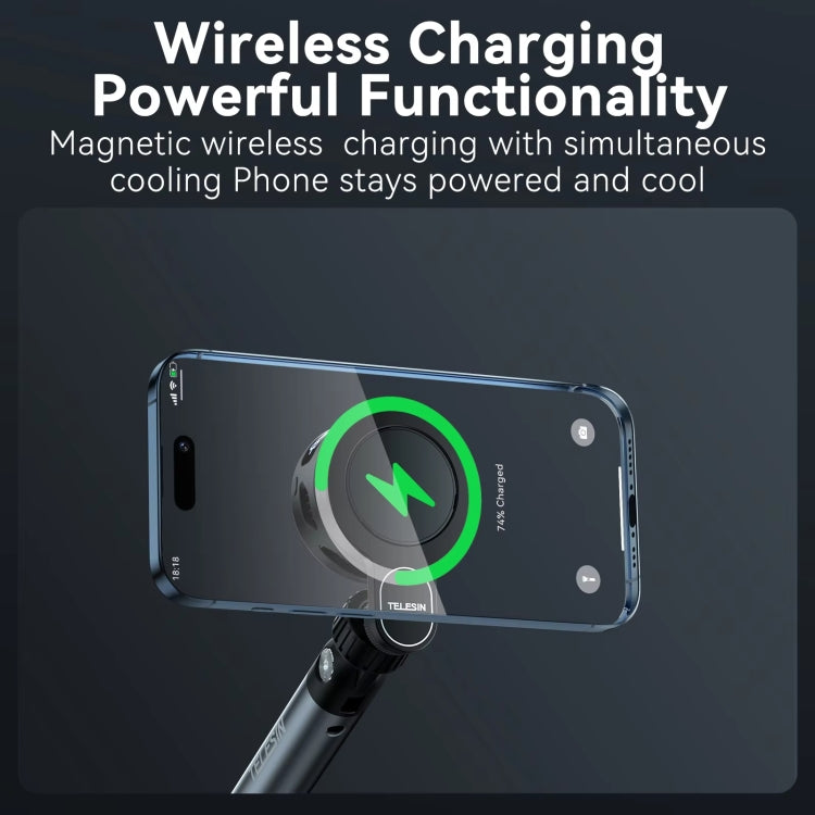 TELESIN Magnetic Phone Cooler Radiator For Live Streaming, Spec: Without Wireless Charging