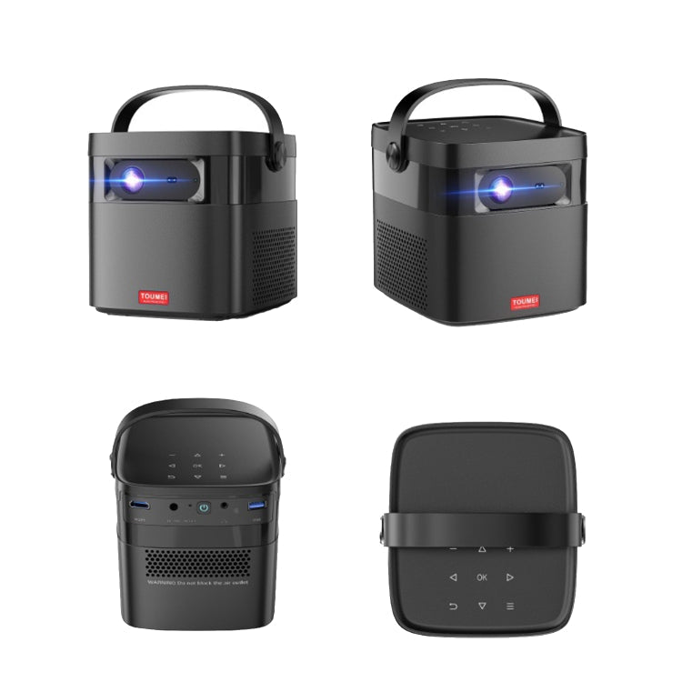 TOUMEI M2 Built-In Large Capacity Battery Outdoor Projector Handheld Portable Projection US Plug